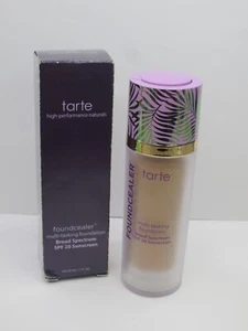 TARTE FOUNDCEALER MULTI-TASKING FOUNDATION 38S MEDIUM-TAN SAND 1 OZ BOXED - Picture 1 of 4