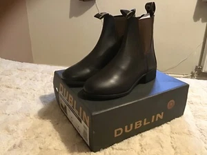 Dublin real leather ankle boots brown 3/35.5 new boxed - Picture 1 of 8