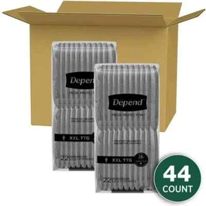Depend Maximum Fresh Protection Incontinence Underwear for Men, XXL, 44 Count - Picture 1 of 5