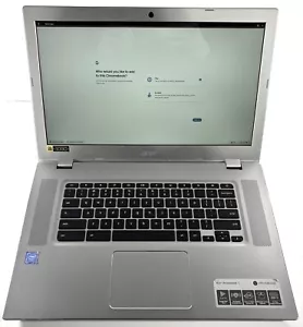 Acer ChromeBook 15 N17Q9 - 15.6" 1080p, 1.1GHz Celeron, 4GB RAM, 32GB SSD - Picture 1 of 11