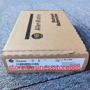 New Factory Sealed AB 1746-NIO4V SER A SLC 500 Analog Output Module 1746NIO4V - Picture 1 of 4
