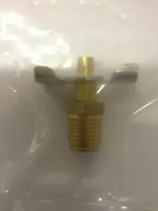 MF/ FERGUSON Radiator Drain Tap1/4"PTF JCB Ford JD DB Case Fiat Landini VPE3604 - Picture 1 of 3