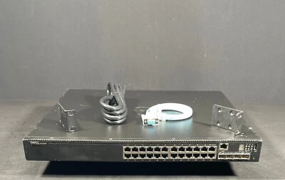 Dell E16W N1524P 24 Port PoE  Gigabit Ethernet Network Switch -Same Day Shipping - Image 1 of 4