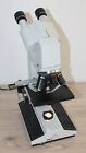 Askania Mikroskop Microscope RME 5 mit Beleuchtung und 4 Objektiven