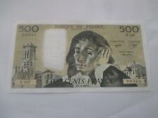 tres beau billet 500 francs PASCAL P. 197 C. 5-1-1984 C. 88524