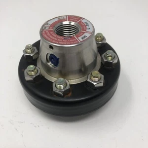 Sello de diafragma roscado serie Ashcroft tipo 200 1/2" NPT 316L acero inoxidable - Imagen 1 de 7