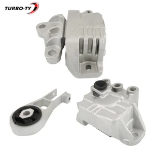 3 Pcs Engine Motor Mounts Kit for 2015-2021 Jeep Renegade 2016-18 Fiat 500X 2.4L - Picture 1 of 15