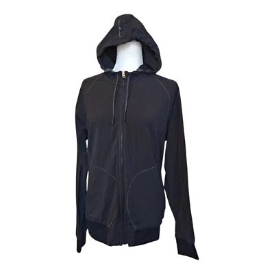 Chaqueta de investigación al aire libre para mujer talla grande Ferrosi Metro con capucha cordón negro Foto 1 de 4