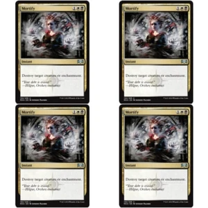 4 x MORTIFY CASI NUEVO Ravnica Allegiance Magic The Gathering Gold - Instantáneo sin usar - Imagen 1 de 1