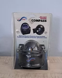 Pivoting Sea-Nav Marine Compass with Mount Vintage New! - Picture 1 of 2
