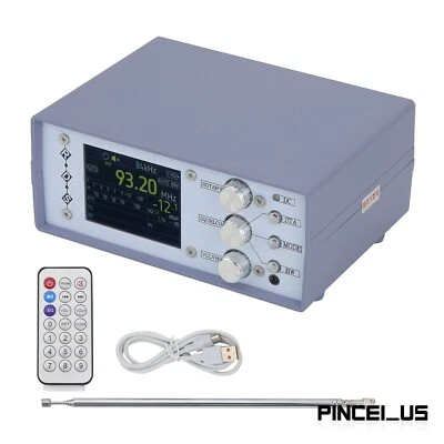 HamGeek TEF6686-Desk Blue Desktop Radio DSP RDS AM FM SW Full Band Radio pe66 - Image 1 of 4