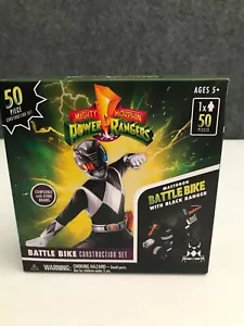 Mighty Morphin Power Rangers Black Ranger Mastodon Battle Bike Bau Neu in OVP - Bild 1 von 6