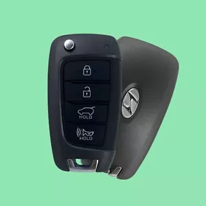 Hyundai Elantra 2021 OEM 4 Button Flip Key NYOMBEC4TX2004 (95430-AA000) - Picture 1 of 7