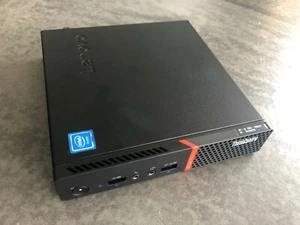 Mini PC Lenovo ThinkCentre M600 Tiny Celeron N3010 4GB RAM 180GB SSD WLAN - Bild 1 von 3