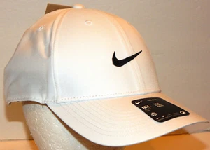 Nike Club Dri-Fit Unisex Cap / Hat Size M/L Adjustable HF5290-100 White /Black - Picture 1 of 4