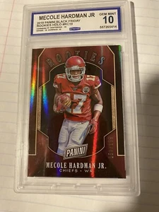 2019 Panini - Mecole Hardman Black Friday Rookies Holo - RC19 - KC Chiefs - Gem MNT 10 - Bild 1 von 2