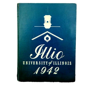 1942 University of Illinois Yearbook The Illio - Picture 1 of 11