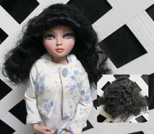 Monique Doll Wig "Francine" Size 7/8 in Off Black - Factory Sample 10% Off - Picture 1 of 2