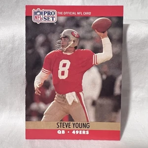 1990 Pro Set Steve Young #645 HOF San Francisco 49ers NFL Card - Foto 1 di 2