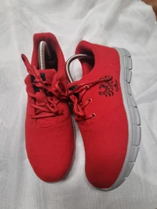 Tiroler Loden Merino-Sneaker Damenschuhe Rot Größe 40 - Bild 1 von 9