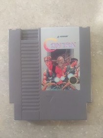 Konami Contra Nintendo NES Game 1988 Authentic Cartridge, Tested Working