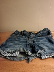 Cat &Jack Blue Jean Shorts Girls Size 8 - Picture 1 of 9