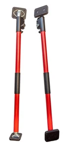 2 x Türspanner, Zargenspanner, Teleskopstützen, 75 - 133 cm, bis 50 kg, bis 45 ° - Bild 1 von 4