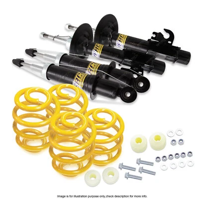 Front Rear Shock Absorbers Super Low King Springs for Holden Commodore VE Sedan - image 1 of 2