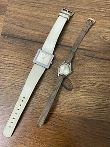 LOT of 2 Vintage Manual winding Watches MIDAS, TECHNOS FOR PARTS OR RESTORE - Picture 1 of 23