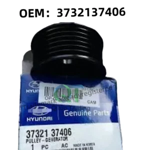 NEW Alternator Pulley 3732137406 for Hyundai Tucson Accent Veloster 05-17 - Picture 1 of 2