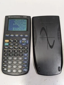 Cubierta de calculadora gráfica en muy buen estado Texas Instruments TI-83 TI 83 TI83 PROBADA - Imagen 1 de 5