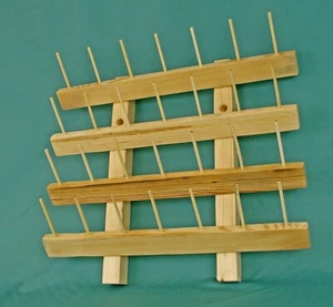 28 Spool Thread Rack - 2,5 inch industrial spools - Extra large spools - Picture 1 of 14