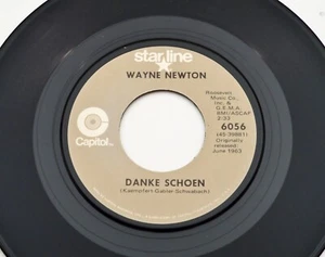 Wayne Newton ‎♫ Danke Schoen / Heart! ♫ 1975 Capitol Starline 7" Vinyl Single - Picture 1 of 2