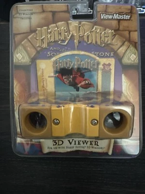 NEW 2001 Harry Potter and the Sorcerer's Stone Viewmaster 3D Viewer With Windows - Image 1 of 4