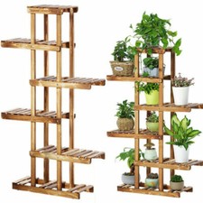 Wooden Tiered Garden Plant Stands