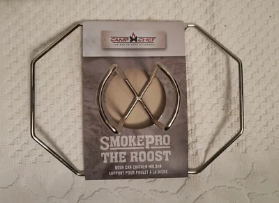 Camp Chef Smoker Pro The Roost Beer Can Chicken Holder, Roster Rack - Image 1 of 4