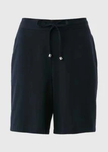 BNWT Papaya Navy Clipper Summer Shorts comfort size 20 Lightweight Easy care - Picture 1 of 4