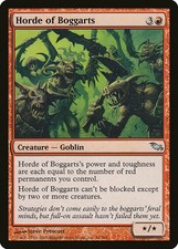 MTG Horde of Boggarts (foil) [Shadowmoor] [Near Mint]