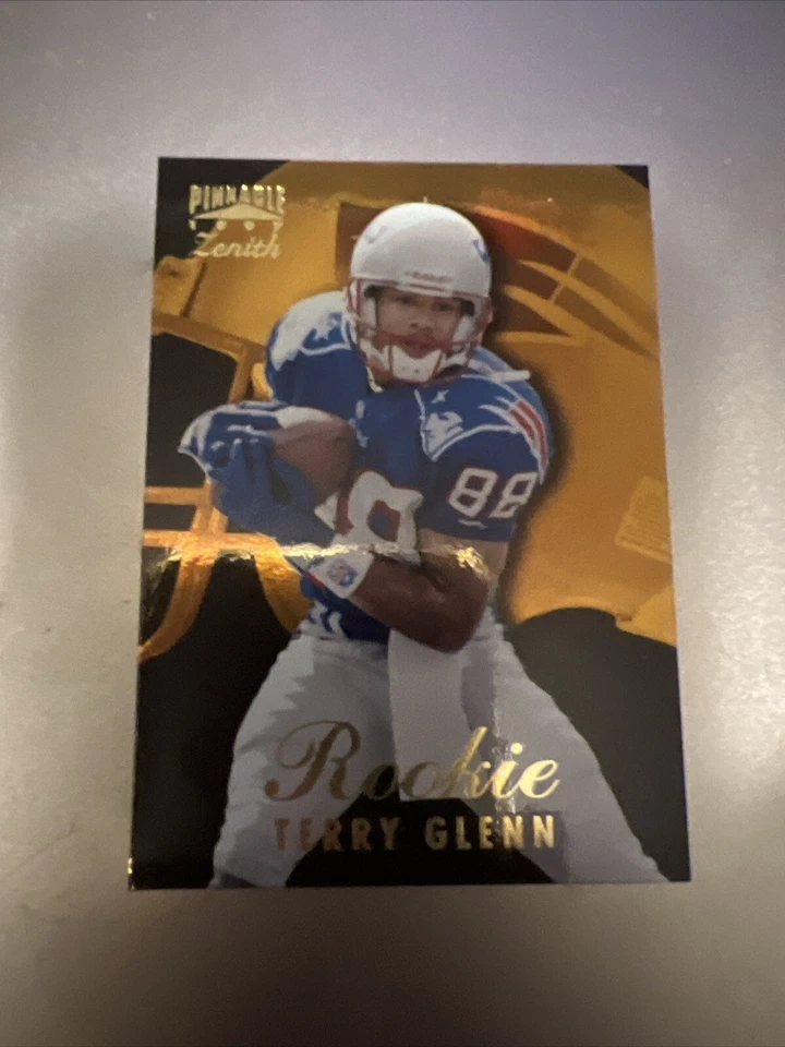 1997 Pinnacle Zenith Terry Glenn Card  #121 E142 - Image 1 of 1