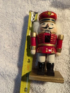 Nutcracker 5" REd Wooden Soldier - Picture 1 of 5