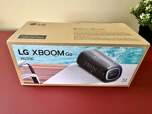 LG XBOOM Go XG5 Altavoz Portátil Bluetooth Inalámbrico Impermeable Negro Nuevo Sellado - Imagen 1 de 2