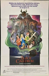 Schwarzkessel Original US One Sheet Film Poster Walt Disney 1985 - Bild 1 von 9