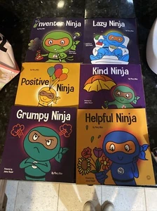 Ninja Life Hacks Self-Management 6 Paperback Book Set Sad Lonely Mary Nhin - Picture 1 of 2