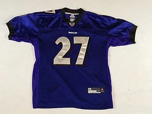 Kids Baltimore Ravens Ray Rice purple STITCHED On-Field Reebok Youth Jersey - XL - Picture 1 of 7