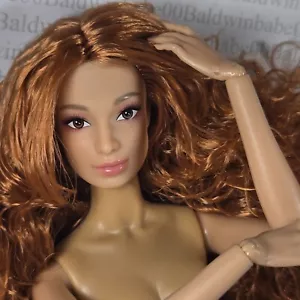 B57 ~ NACKTE GELENKIGE 12,5" XIAN LOCKIGE KASTANIENBRAUNE BRAUNE AUGEN PRINZESSIN PUPPE FÜR EICHE - Bild 1 von 10