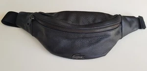 Sac Banane Cuir Noir Lacoste - Foto 1 di 12