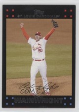 2007 Topps Update Red Back Adam Wainwright #UH79
