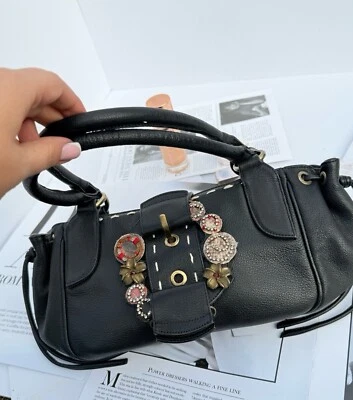 Bolsa Baldinini Bolsa de Couro Vintage - Imagem 1 de 4