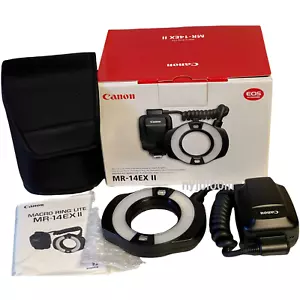 New CANON MR-14EX II Macro Ring Lite for Selected Canon Macro Lenses - Picture 1 of 11