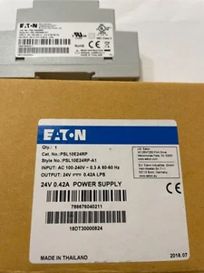 Eaton P/N PSL10E24RP, 10W 24Volt Power supply, dinrail mount - Picture 1 of 8